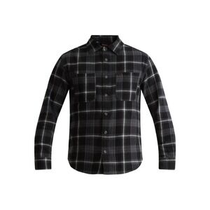 Brahma Men's Black Plaid Long Sleeve Work Flannel Shirt Size Medium - New